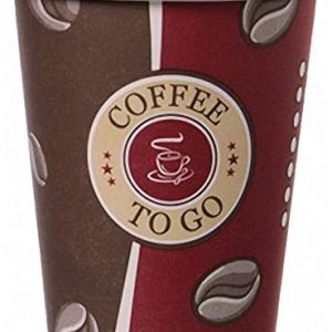 1000 Stk. Kaffeebecher Topline, "Coffee to go", Pappe beschichtet, 8oz., 200 ml