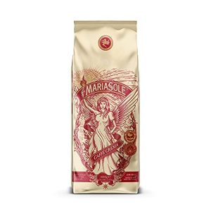 MariaSole Caffè Crema 1kg – Traditionelle Röstung in Sizilien über Holzfeuer In Handarbeit – Premium Kaffeebohnen für Vollautomat und Siebträger