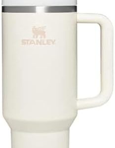 Stanley , Edelstahl , Quencher H2.0 Becher mit FlowState-Deckel, 1,2 l, cremefarben (Cream)