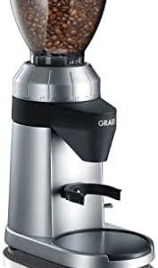 Graef Kaffeemühle CM 800,128W,‎350 Gramm, 23 x 13.2 x 38.5 cm, Silber