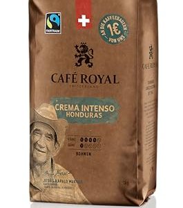 Café Royal Honduras Crema Intenso Kaffeebohnen 1kg - Intensität 4/5 - 100% Arabica Fairtrade