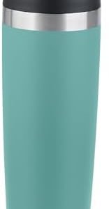 EMSA N2023850 Travel Mug Classic 0,5 Liter , neuer Komfort-Schraubverschluss , Edelstahl , 6h heiß und 12h kalt , 100% dicht , 360°-Trinköffnung , Edelstahl, petrol