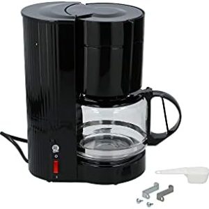 All Ride Kaffeemaschine für 10-12 Tassen 24V/300W, Schwarz (Schwarz)