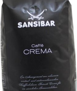 Sansibar Caffè Crema ganze Bohnen, 1kg, 1er Pack (1 x 1 kg)