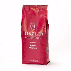 Dinzler Kaffeerösterei Wiener Ganze Kaffeebohnen, 1000 g