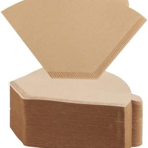 200 Stück Kaffeefilter, U-Form #2 Kaffee Filtertüten Kaffeefilterpapier Kaffee Extraktionsfilter Kaffeezubehör für Zuhause Büro Filterbecher Handfilter (2-6 Tassen)