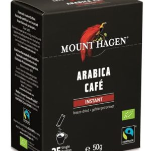 Mount Hagen Bio FT Naturland Instant Kaffee Sticks, 25x2g