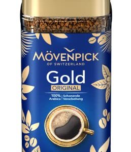 Löslicher Instantkaffee GOLD von Mövenpick, 200g