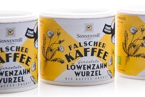 Sonnentor - Löwenzahnwurzel geröstet Falscher Kaffee Dose - 75 g - 3er Pack