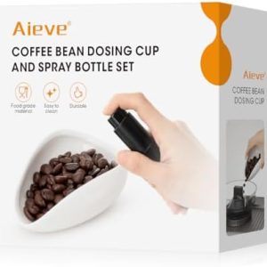 AIEVE Kaffee Dosierbecher und Sprühflasche Set, Espresso Zubehör Kaffee Zubehör für Kaffeebar