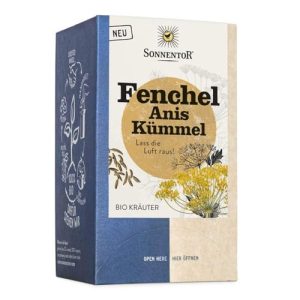 Sonnetor Fenchel, Anis, Kümmel - Tee - 18 Beutel 30,6g