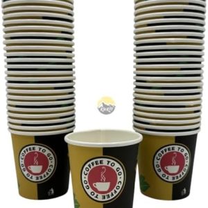 KURTT - Espressobecher - Kaffeetassen to go - Kaffeebecher Pappe - 4oz - 120ml - 1000 Stück