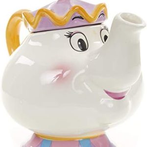 Paladone Mrs Potts Tea Pot Teekanne Keramik | offiziell lizenzierte die Schöne und das Biest produkt, 24 x 17 x 20 cm