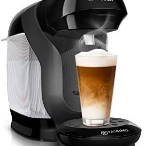 Bosch Hausgeräte Tassimo Style Kapselmaschine TAS1102 Kaffeemaschine by Bosch, über 70 Getränke, vollautomatisch, geeignet für alle Tassen, platzsparend, 1400 W, schwarz/anthrazit