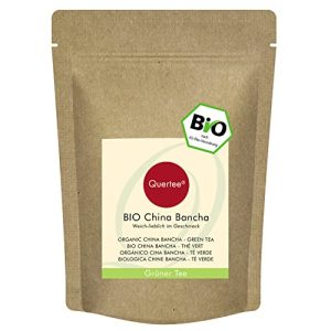 Bancha Tee Bio grüner Tee - 200 g | Weich lieblich im Geschmack | Bio Grüntee Biotee - loser Tee von Quertee