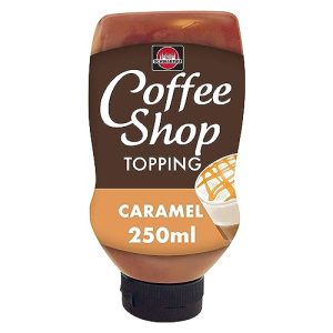 Schwartau Coffee Shop Caramel, Topping zum Verfeinern von Kaffeespezialitäten, 250ml