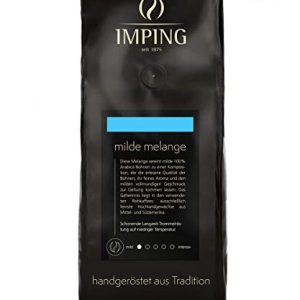 Milde Melange gemahlener Kaffee 500g - Sehr milder Filterkaffe 100% Arabica fein gemahlen - Stärke 1/5 - Heller Röstkaffee mit sanften Aroma - handgeröstet aus deutscher Traditionsrösterei