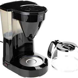 Melitta Easy - Kaffeemaschine mit abnehmbarem Schwenkfilter, Filterkaffeemaschine mit Glaskanne und Tropfstopp, für bis zu 10 Tassen Kaffee, schwarz