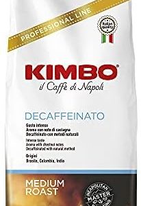 Kimbo - entkoffeinierte Kaffeebohnen - 1x 500g