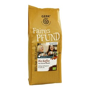 GEPA Faires Pfund Bio Kaffee gemahlen - 1 Karton ( 6 x 500g )