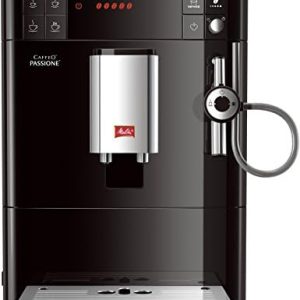 Melitta 6708764 Caffeo Passione F530-102, Kaffeevollautomat mit Auto-Cappuccinatore-System, Schwarz