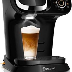 Bosch Hausgeräte Tassimo My Way 2 Kapselmaschine TAS6502 Kaffeemaschine,mit Wasserfilter,über 70 Getränke,Personalisierung,Vollautomatisch, einfache Zubereitung,1.500 Watt, 1,3 Liter, schwarz