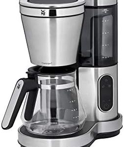 WMF Lumero Filterkaffeemaschine mit Glaskanne, Filterkaffee, 10 Tassen, Timerfunktion, Warmhalteplatte, Kaffeemaschine mit abnehmbaren Wassertank, Abschaltautomatik, 1000 W