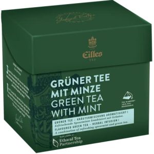 Tea Diamonds GRÜNER TEE MIT MINZE von Eilles, 20er Box