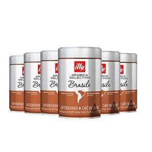 Illy Espresso 6 x 250g ganze Bohne, Abarica Selection Monoarabica Brasilien - 7555