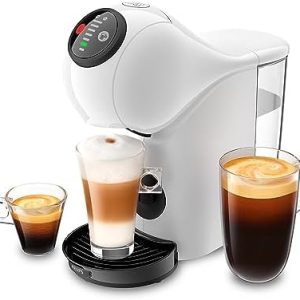 NESCAFÉ Dolce Gusto Krups KP2431 Genio S Kaffeekapselmaschine | 15 Bar | ultra-kompakt | Hochdruck | über 30 Kaffeekreationen | wählbare Getränkegröße | Auto-Abschaltung | Weiß