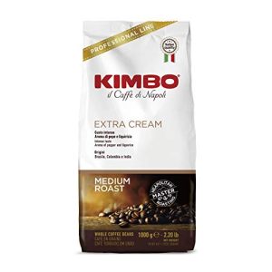 Kimbo Espresso Kaffee Extra Cream 1000g Bohnen