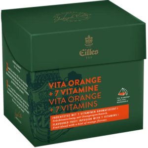 Tea Diamonds VITA ORANGE + 7 VITAMINE von Eilles, 20er Box