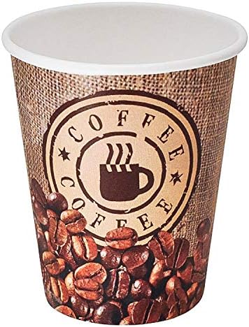 400 Stk. Kaffeebecher Premium, "Coffee To Go", Pappe Beschichtet, 8oz., 200 ml, Hitzebeständig, Recyclingfähig