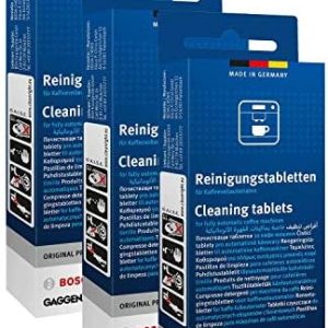 3 X 10 Reinigungstabletten Bosch Siemens Reinigungstabs Kaffeemaschine 310575 00310575 311769 00311769 TZ80001 TCZ8001 TCZ6001 TZ60001 clean protect