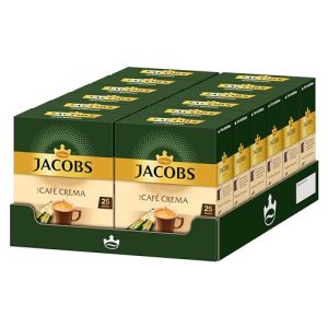 Jacobs löslicher Kaffee Café Crema, 300 Instant Kaffee Sticks, 12er Pack, 12 x 25 Getränke