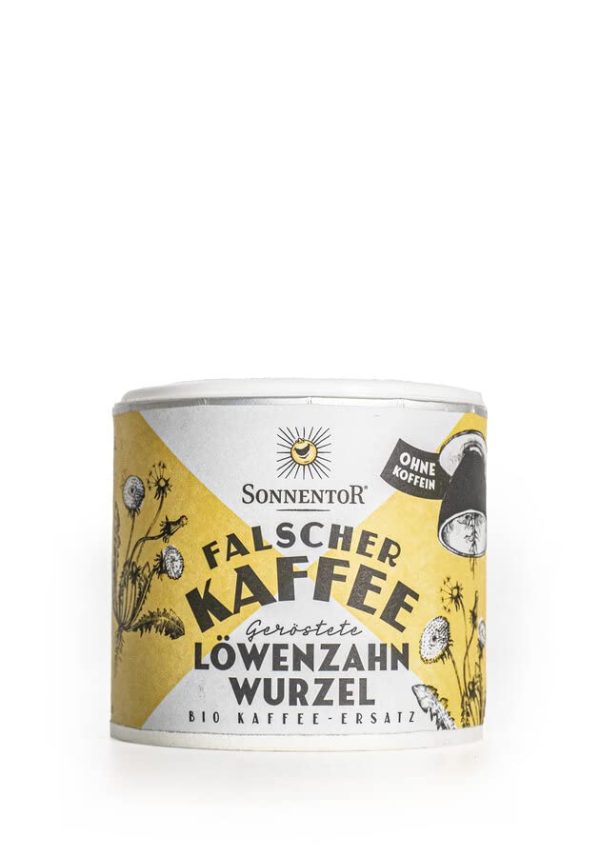 Löwenzahnwurzel geröstet Falscher Kaffee. Dose (0.07 Kg)