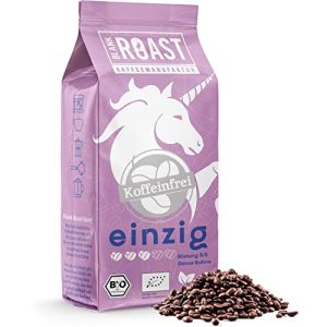 Blank Roast EINZIG entkoffeinierte Kaffeebohnen BIO - 100% ARABICA - Sanft & schonend geröstet - besonders SÄUREARM (1000g ganze Bohne)