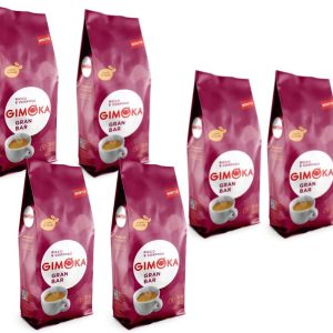 Gimoka Gran Bar Espresso Kaffee Bohnen 6 kg (6 x1kg)