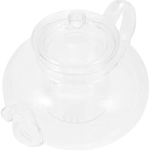 Healvian Teekanne Glas 400ml kleine Teekanne mit Siebeinsatz Teebereiter Glass Teapot Teekanne Glas Tee Pot Hitzebeständig Tee-Ei Für heiße und kalte Getränke Fruchttee Duftender