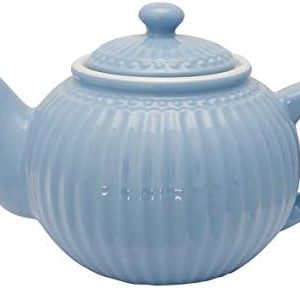 GreenGate - Teekanne - Alice - Porzellan - Sky Blue - 1 l