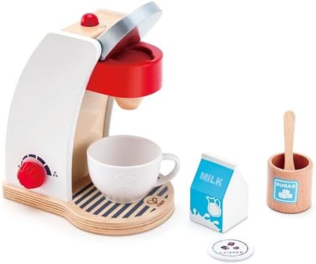 Hape International Hape International Hape E3146 Meine Kaffeemaschine, Wei&Szlig