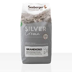 Seeberger Kaffee Silver Crema Grandioso 1kg ganze Bohne