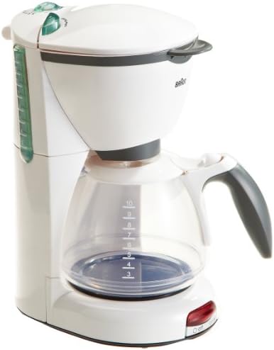 Theo Klein 9622 Braun Kaffeemaschine I Kindgerechte Nachbildung mit Sound, Wassertank und Durchlauf auf Knopfdruck I Maße: 16 cm x 22 cm x 12 cm I Spielzeug für Kinder ab 3 Jahren