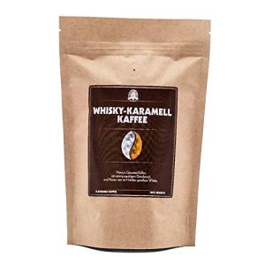 Henry´s Whisky-Karamell Kaffee 250g - Gourmet Kaffee mit feinsten Aromen verfeinert - handwerkliche Röstung - Premium Kaffeebohnen