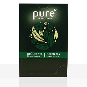 Pure Tea Selection Grüner Tee Lemon | Grüner Tee | 25 Teebeutel aus Maisstärke gewebt und industriell kompostierbar | 25 x 2g