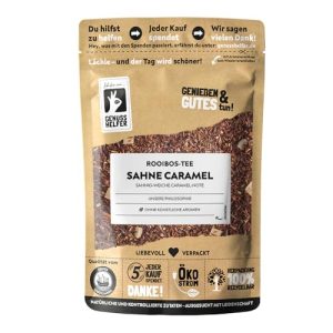 Bremer Gewürzhandel Rooibos-Tee Sahne Karamell, lose, harmonischer Geschmack, lecker sahnig und karamellig, für genussvolle Momente, 100g