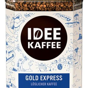 Instantkaffee GOLD EXPRESS von IDEE Kaffee, 2x100g Glas